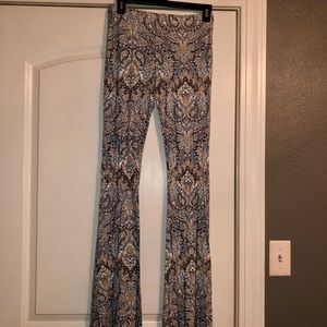 Women’s Patterned Bell Bottom Pants